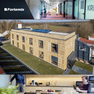 Neues Bürogebäude im Zeichen der Nachhaltigkeit